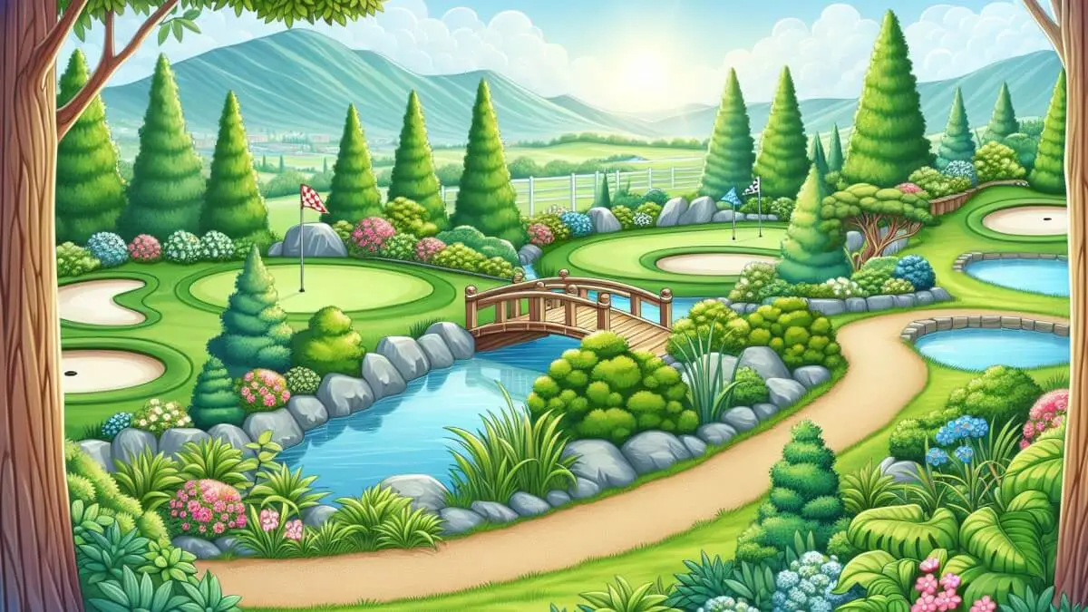 Minigolf i Falun – vem är kungen på banan? illustration
